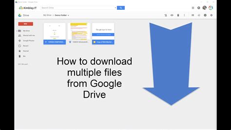 Right-click on the folder, then select. . How to download files in google drive